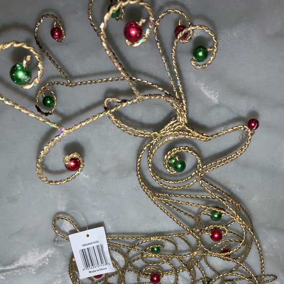 🌸3/$20🌸 16” WIRE REINDEER WITH BEADS - Picture 5 of 5